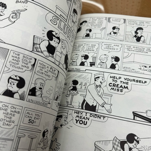 Nancy Eats Food Ernie Bushmiller's Nancy Vintage 1989 - Picture 9 of 12